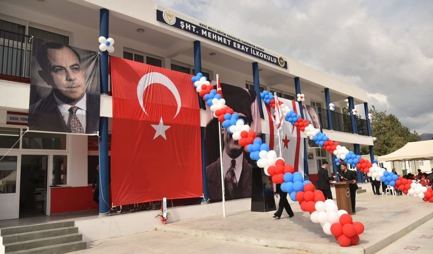 Şehit Mehmet Eray İlkokulu'nun yeni dersliği törenle açıldı