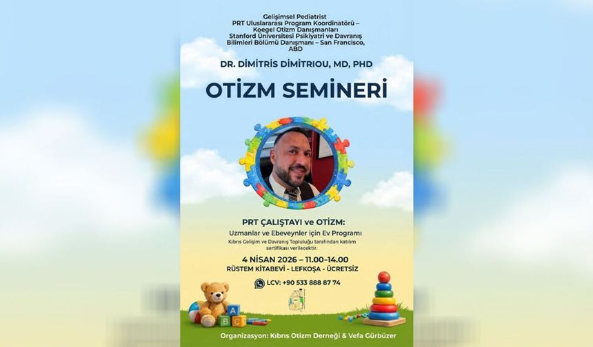 'Temel Tepki Öğretimi' konusunda 4 Nisan'da seminer düzenleniyor