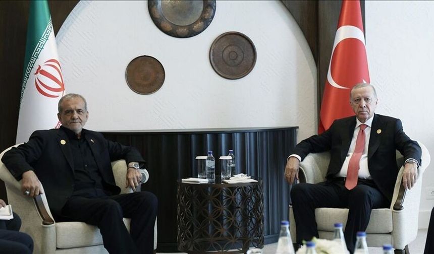 Türkiye Cumhurbaşkanı Erdoğan, İran Cumhurbaşkanı Pezeşkiyan ile telefonda görüştü