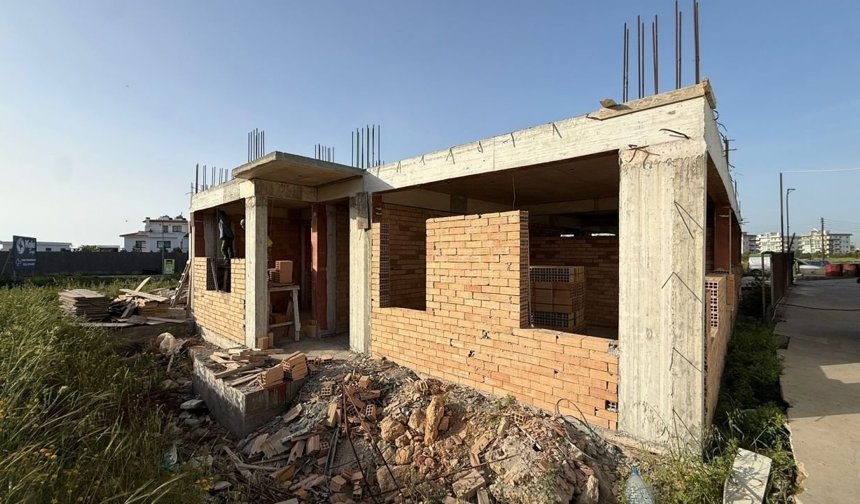 ATATÜRK Mesleki Eğitim Merkezi İnşaatında Yeni Aşama: Tuğla Örme Çalışmaları Başladı