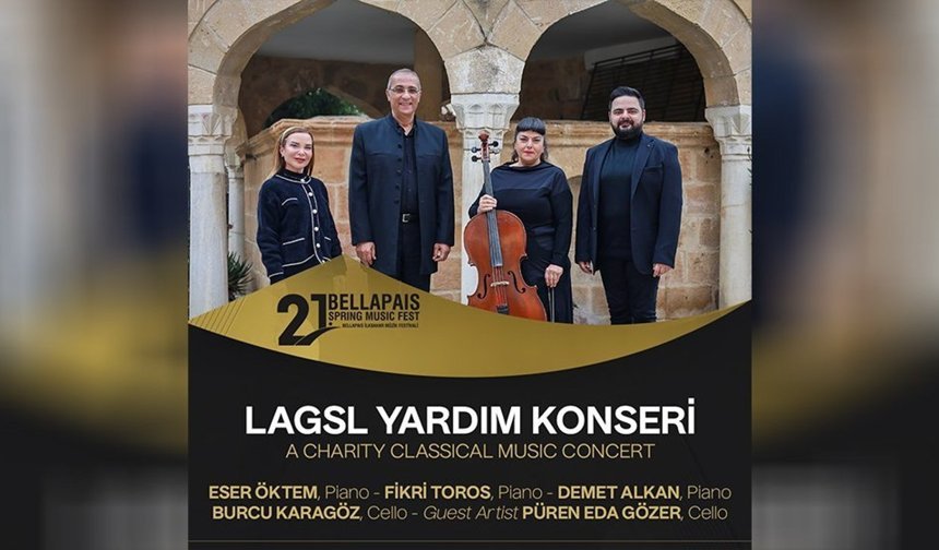 Bellapais İlkbahar Müzik Festivali, yarın LAGSL yardım konseriyle başlıyor