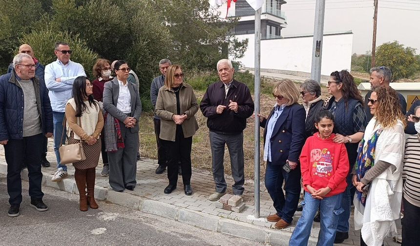Camgöz'ün adı Zeytinlik'te bir sokak verildi