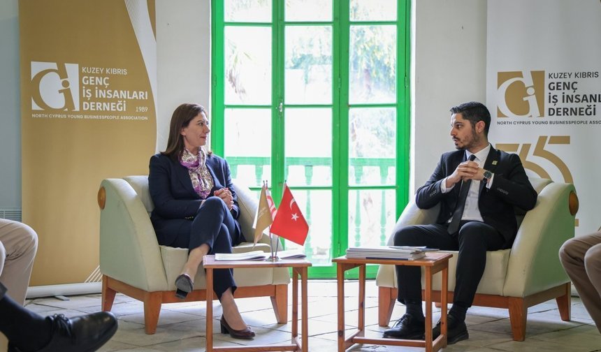 CTP, Genç İş İnsanları Derneği'ni ziyaret etti