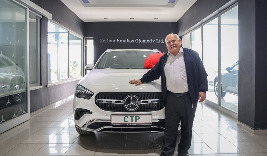 CTP Piyangosu talihlisi aracını teslim aldı