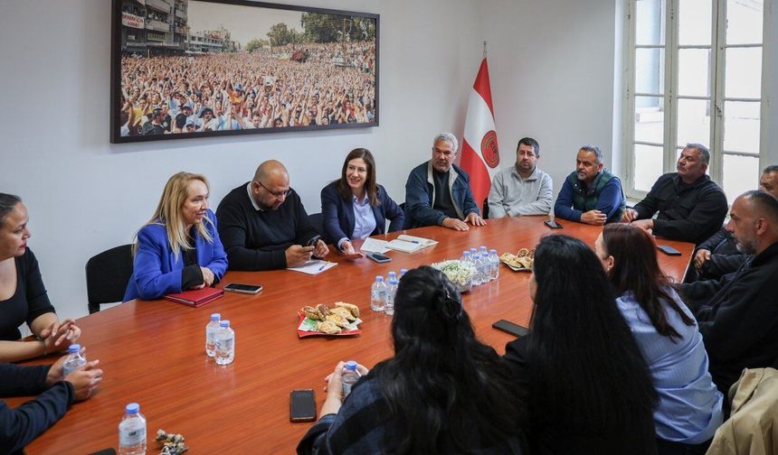 DAÜ BİR-SEN'den CTP'ye ziyaret