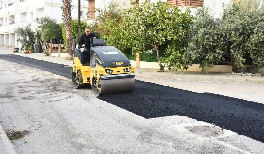 Gönyeli Acısu Sokak'ta yağmur suyu drenaj çalışması tamamlandı