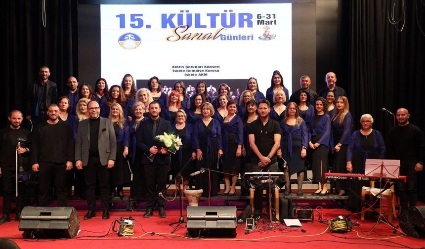 İskele Belediyesi 15'inci Kültür ve Sanat Günleri tamamlandı