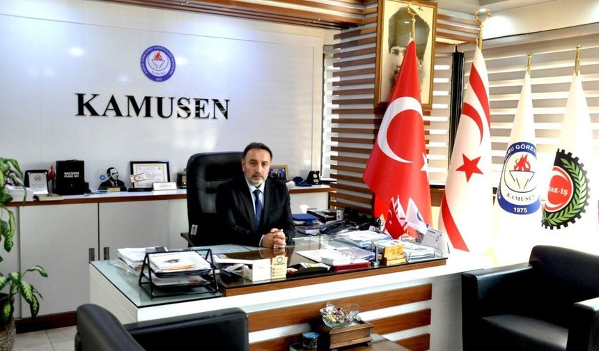 KAMUSEN'den 1 Mayıs mesajı: 'Sendikalar, bu ülkede emek mücadelesinin mihenk taşıdır'
