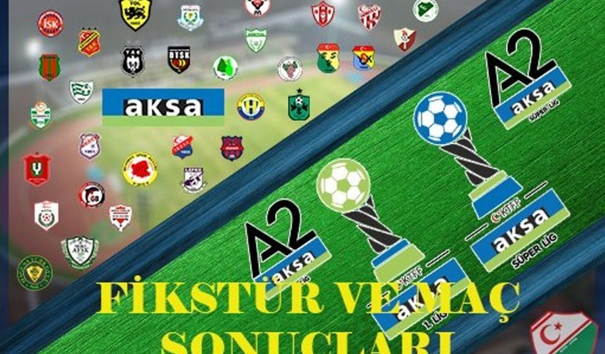 KKTC AKSA Süper Lig'de 26. hafta maç sonuçları ve puan durumu
