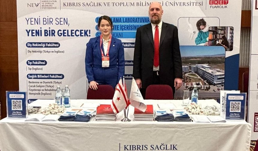 KSTÜ, Azerbaycan'da düzenlenen 4. Bakü Üniversite Tanıtım Fuarı'na katıldı