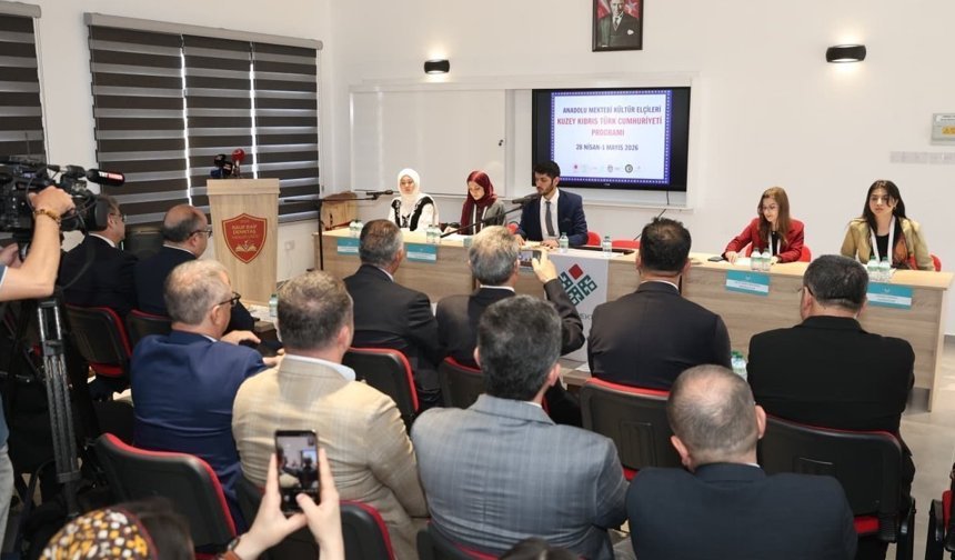 'Kültür Elçileri Kuzey Kıbrıs Türk Cumhuriyeti Programı' başladı