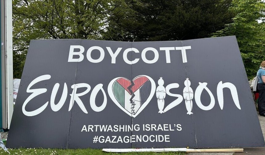 Slovenya, İsrail'in katılımı nedeniyle boykot ettiği Eurovision'un yerine Filistin temalı yayın yapacak