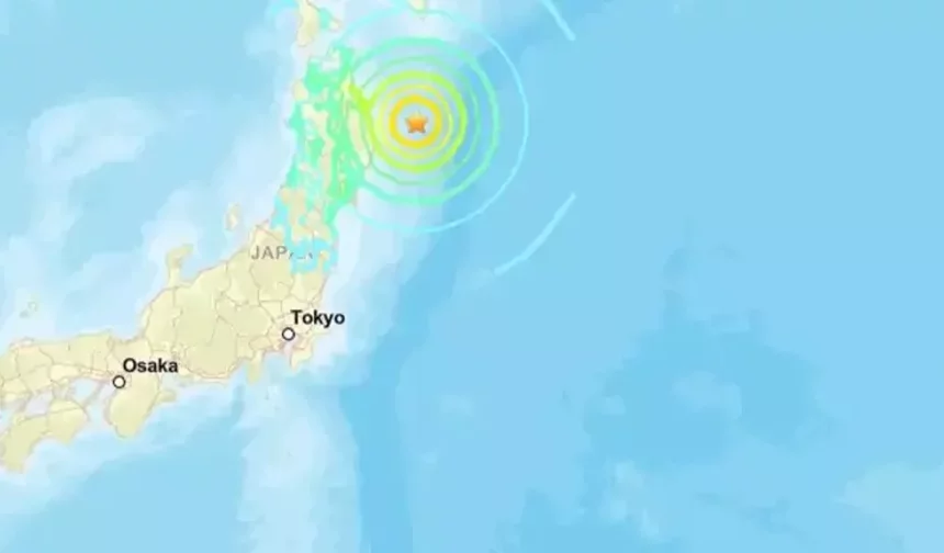 SON DAKİKA... Japonya'da 7.4 büyüklüğünde deprem: Tsunami uyarısı geldi!