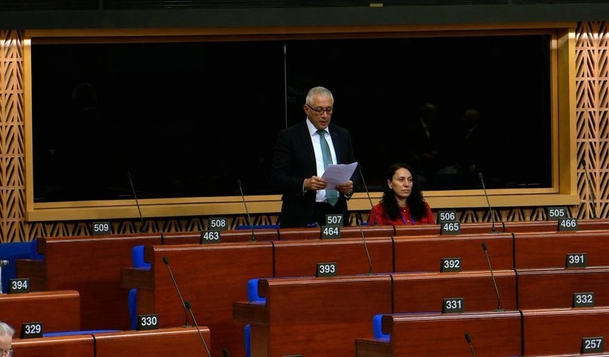 Taçoy AKPA'da konuştu: 'Çözüm için adil, dengeli ve siyasi cesaret temelinde gerçek bir irade ortaya konmalı'