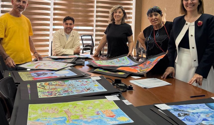 'Kendi Masalımı Çiziyorum' temalı yarışmada 144 çalışma ödül ve katılım belgesi almaya hak kazandı