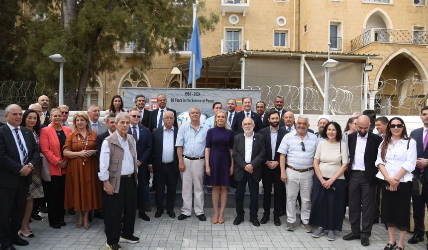 Kıbrıslı Türk ve Rum siyasi partiler arasındaki diyaloğun 37. yıl dönümü kutlandı
