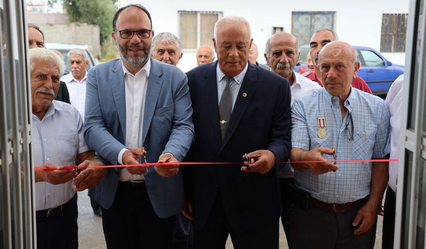 Türk Barış Kuvvetleri Gaziler Derneği İskele Şube Binası açıldı