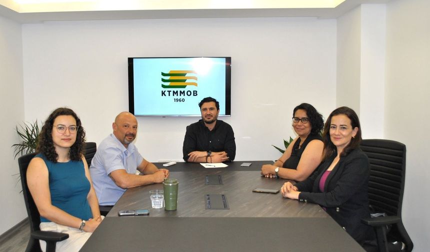 CTP Kadın Örgütü'nden KTMMOB'ye ziyaret ve davet: