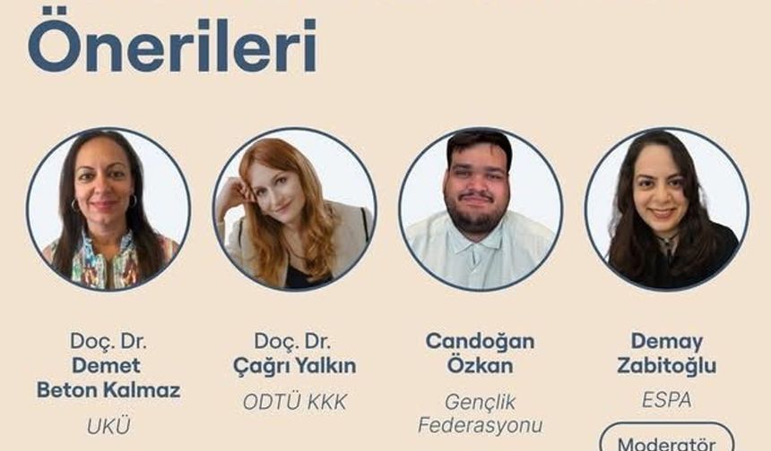 ESPA, 'Eğitimden İstihdama Geçiş: Sorunlar ve Politika Önerileri Paneli' düzenliyor