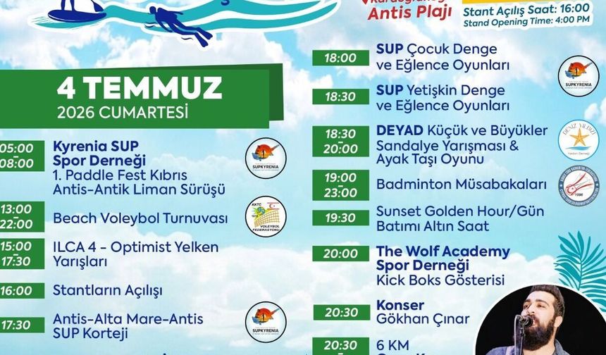 Karaoğlanoğlu Spor Oyunları ve Deniz Şenliği başlıyor