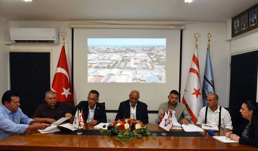 KIB-TEK Gazimağusa Bölge Amirliği hizmet binası için Ciner Construction ile sözleşme imzalandı