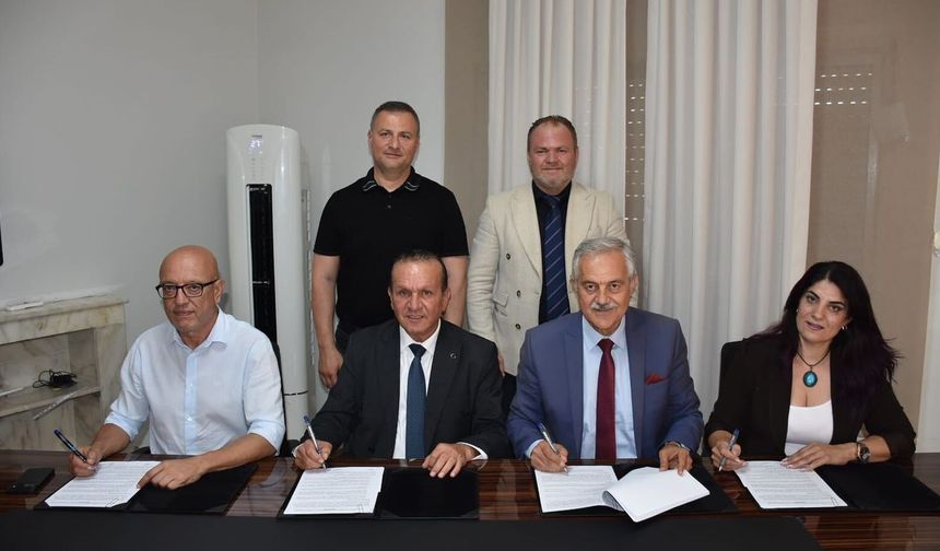 Tatlısu-Çiftlikdüzü Arkeopark Projesi için iş birliği protokolü imzalandı