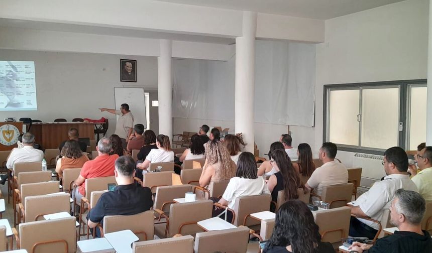 Ulaştırma Bakanlığı ve bağlı dairelerin personeli eğitime katıldı