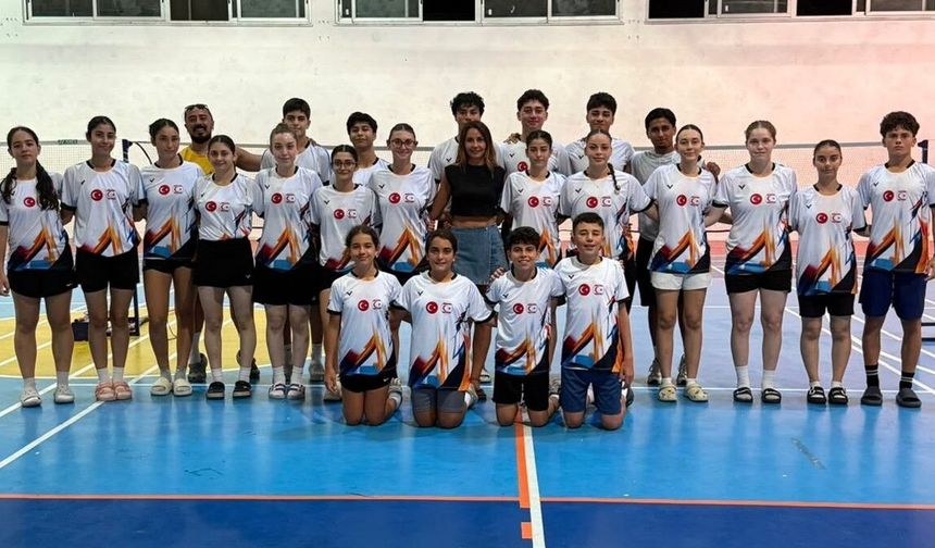 Badminton Akademi Gelişim Kampı KKTC'de düzenlendi