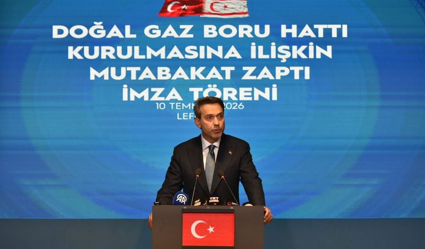 Bayraktar: 'Doğal gaz öncelikle elektrik üretiminde kullanılacak, KKTC net ihracatçı konuma gelebilecek'