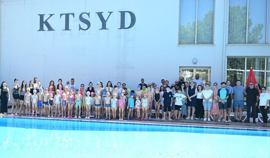KTSYD yüzme kursları başladı