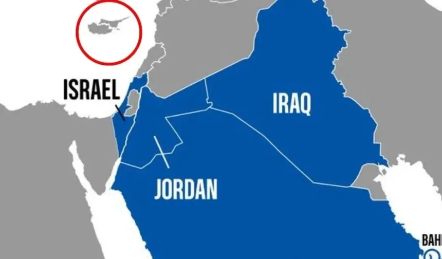 CENTCOM'un haritasında dikkat çeken Kıbrıs detayı: Ada iki ayrı bölge olarak gösterildi