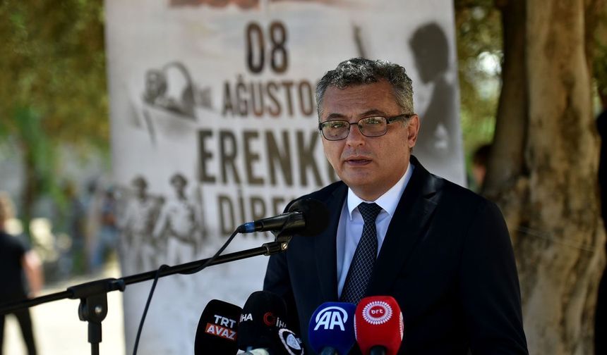 Erhürman: 'Erenköy Direnişi Kıbrıs Türk halkının varoluş mücadelesinde dönüm noktalarından biri'