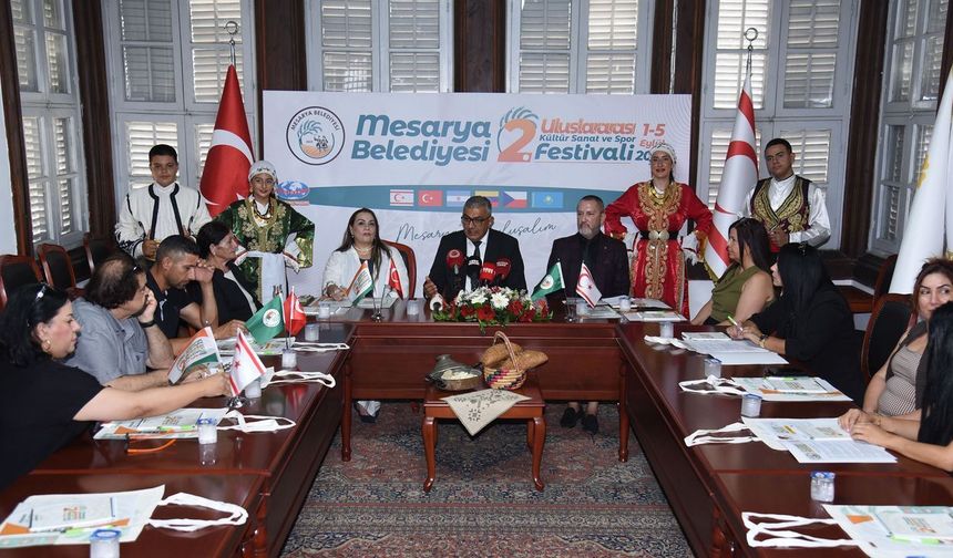 Mesarya Belediyesi 2. Uluslararası Kültür, Sanat ve Spor Festivali, pazartesi başlıyor
