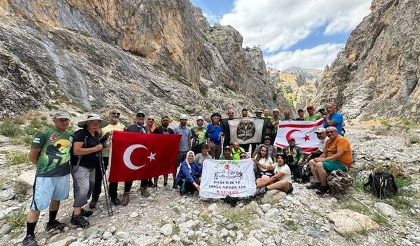 Muflons Yürüyüş Grubu Kayseri'deydi