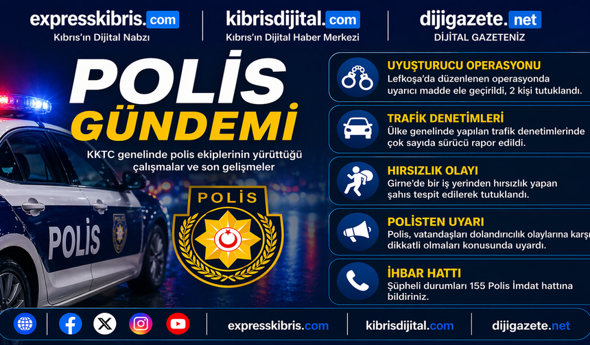 Polis haberleri... Sarhoş olup rahatsızlık yaratan 4 kişi tutuklandı