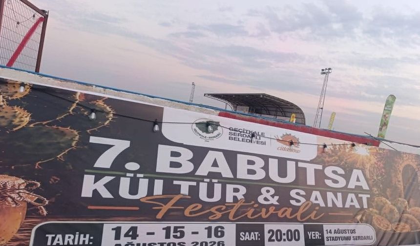 Serdarlı Babutsa Kültür ve Sanat Festivali başladı