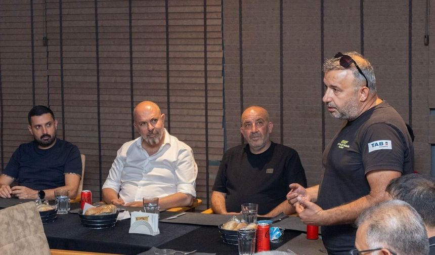 Bozkurt, Küçük Sanayi esnafıyla buluştu