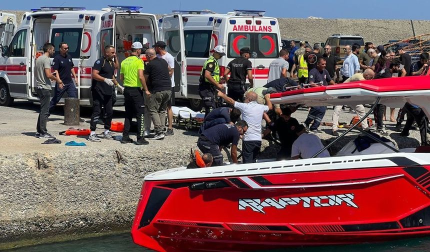 Girne açıklarında alabora olan gemiden kurtulan 3 genç yaşadıklarını anlattı