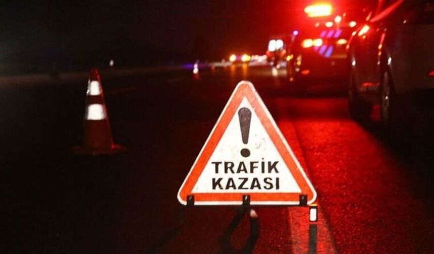 Girne'de otomobille motosiklet çarpıştı: 1 yaralı
