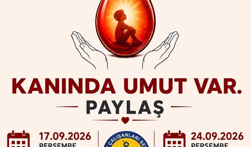 GÜÇ-SEN, üyelerini ve halkı kan bağışı yapmaya çağırdı