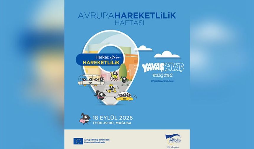 'Yavaş Yavaş Mağusa' etkinliği 18 Eylül'de düzenlenecek