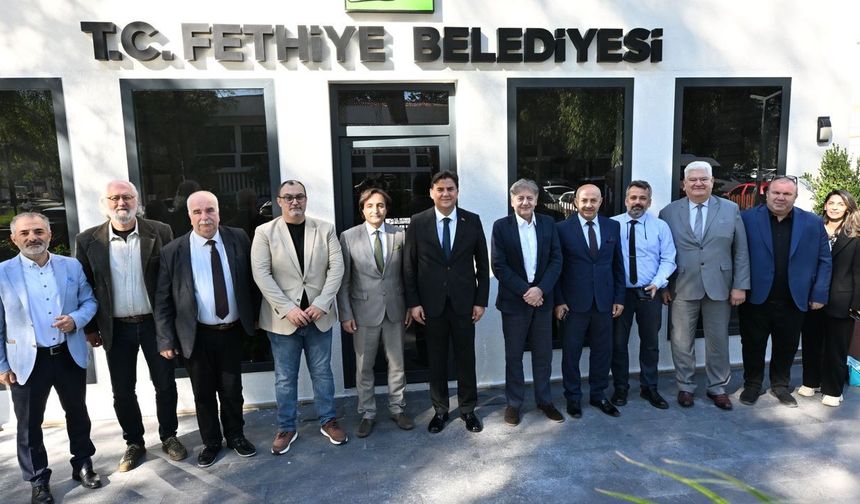 Avrupa'daki Türk gazeteciler Fethiye'de buluştu! Ölüdeniz Hava Oyunları Festivali dünyaya tanıtılacak
