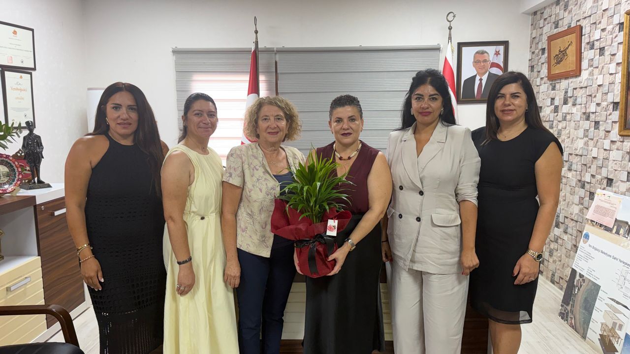 İKD heyeti Yeniboğaziçi Belediye Başkan Vekili Beyköylü'yü ziyaret etti