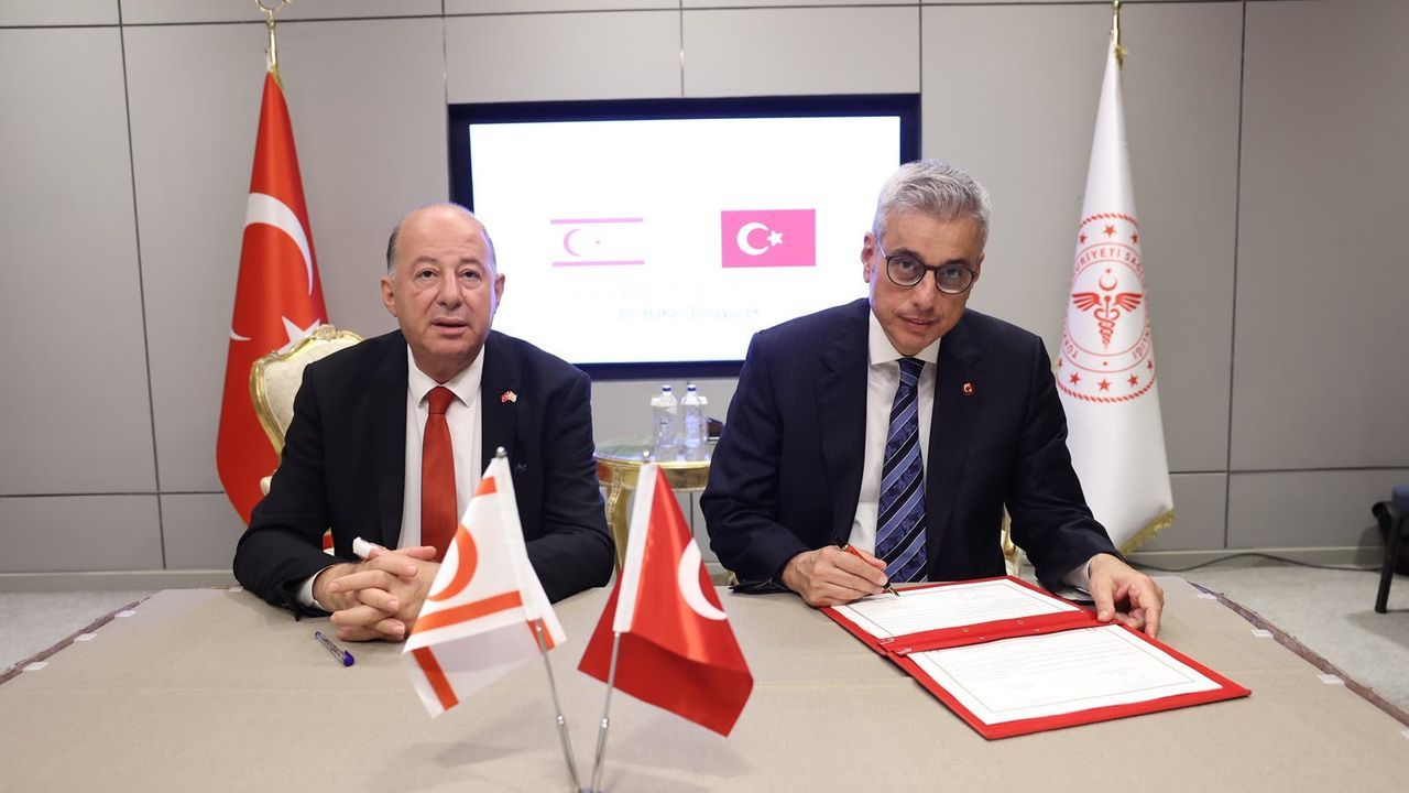 KKTC ile Türkiye arasında sağlıkta iş birliği eylem planı imzalandı