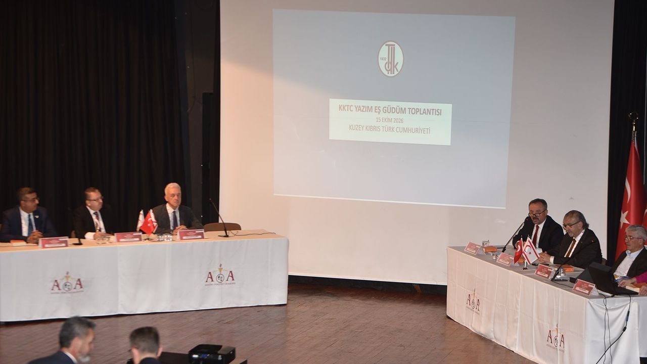 KKTC Yazım Eş Güdüm Toplantısı düzenlendi