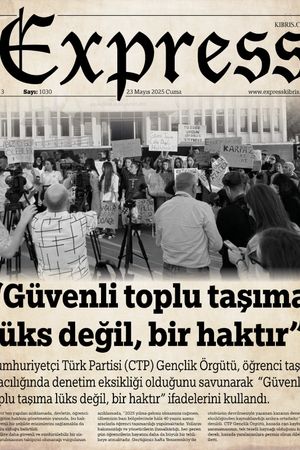 23 Mayıs 2025 KKTC-TC Gazete Manşetleri